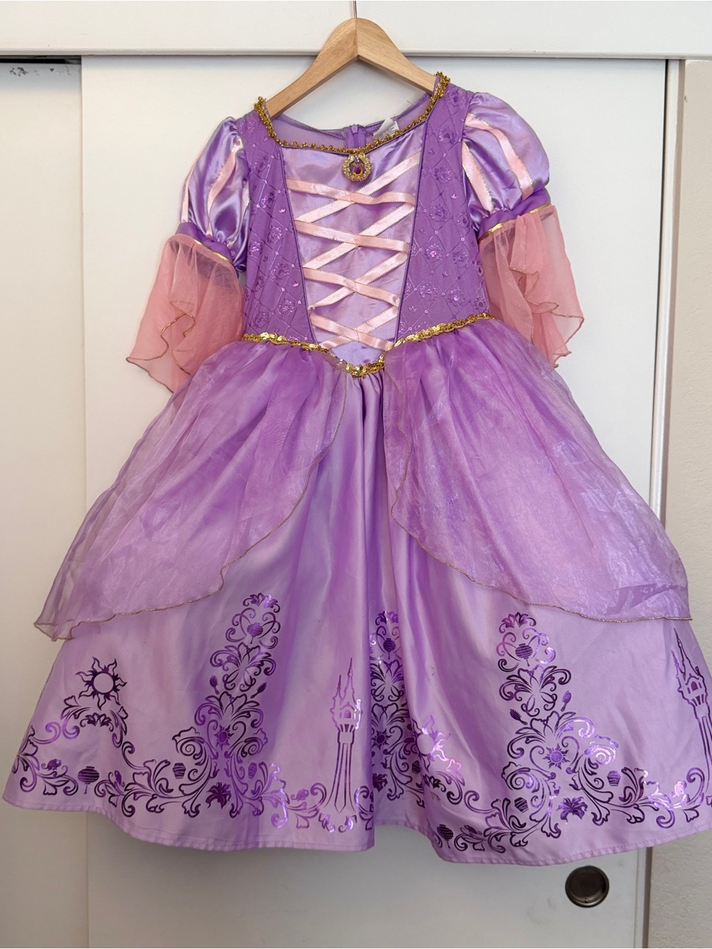 Rupunzel Princess Kids Costume Dress